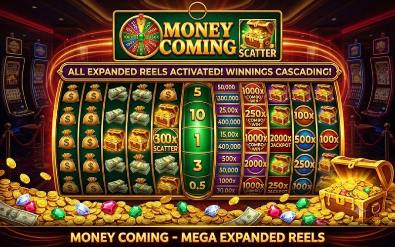 money coming